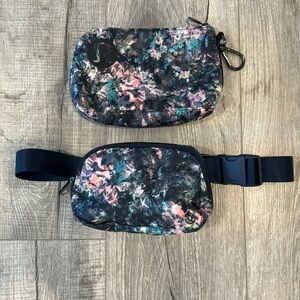 Lululemon belt bag and accessory bag